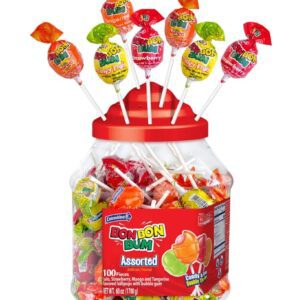 BBB BONBONBUM MIXED ASSORT. JAR 1X100PZ